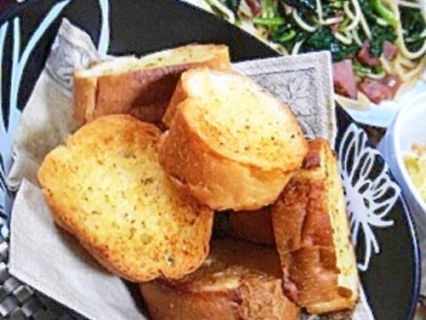 めちゃ簡単!お家でガーリックトースト♪